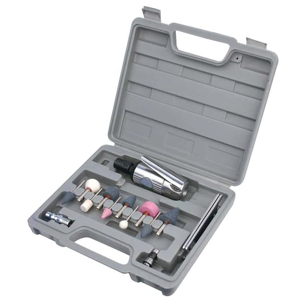 Air Locker 16Pcs 1/4-Inch Mini Air Die Grinder Kit DG004 - main